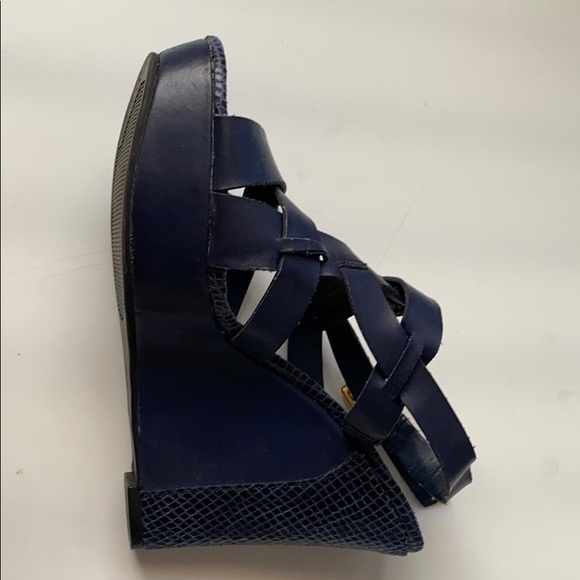 Guess Navy Blue Wedges - Picture 3 of 5